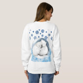 Sweatshirt Polar Beer (Achterkant volledig)