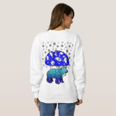 Sweatshirt Polar Beer Snow (Achterkant volledig)