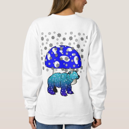 Sweatshirt Polar Beer Snow (Achterkant)