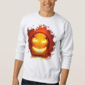 Sweatshirt Pumpkinmoji (Voorkant)