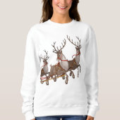 Sweatshirt Reindeer (Voorkant)