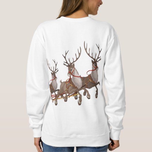 Sweatshirt Reindeer (Achterkant)