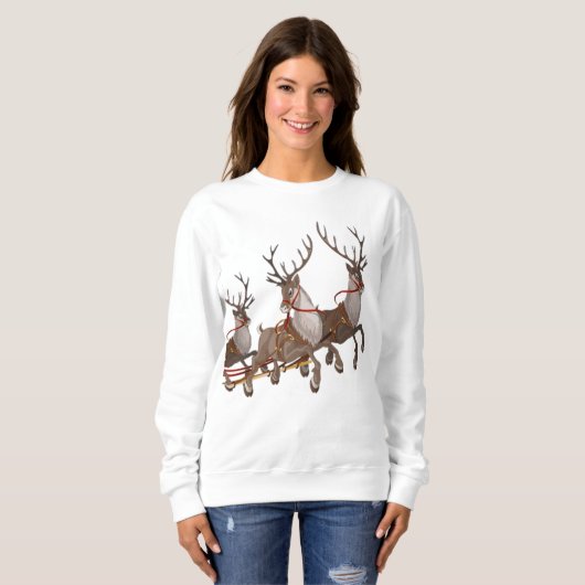 Sweatshirt Reindeer (Voorkant volledig)