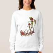 Sweatshirt Santa Elf (Voorkant)
