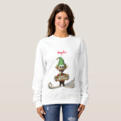 Sweatshirt  Santa Elf (Voorkant volledig)