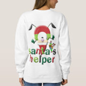Sweatshirt Santa Elf Helpers (Achterkant)