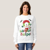 Sweatshirt  Santa Elf Helpers (Voorkant volledig)
