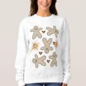 Sweatshirt  Santa's Gingerbread man (Voorkant)