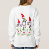 Sweatshirt  Santa's Pelicans (Achterkant)