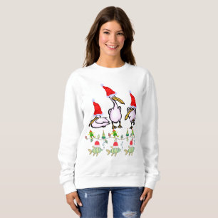 Sweatshirt  Santa's Pelicans