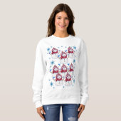 Sweatshirt  Santa's Sneeuwman (Voorkant volledig)
