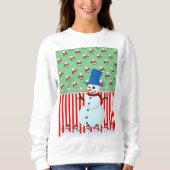 Sweatshirt  Santa's Sneeuwman (Voorkant)
