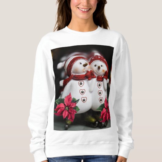 Sweatshirt  Santa's Sneeuwman (Voorkant)
