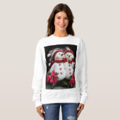 Sweatshirt  Santa's Sneeuwman (Voorkant volledig)