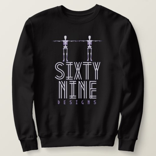 sweatshirt "SIXTY NINE DESIGN" (Design voorkant)