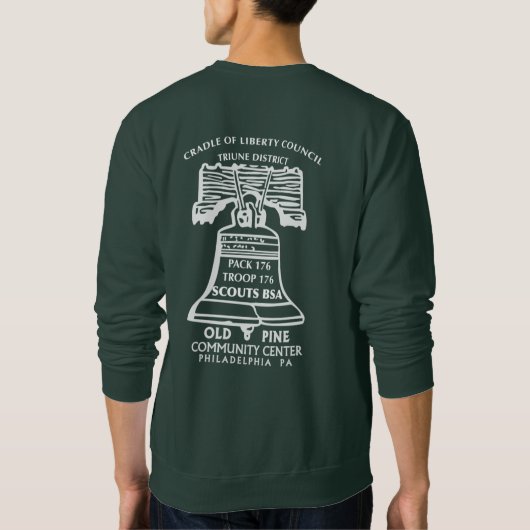 Sweatshirt - Small Logo (Front & Back) (Achterkant)