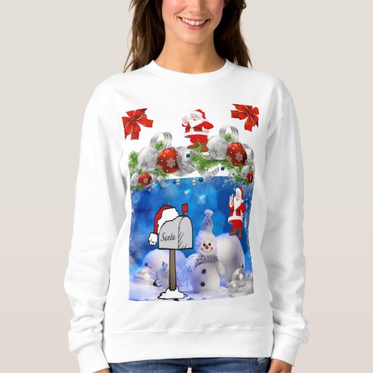 Sweatshirt Snowman (Voorkant)