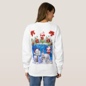 Sweatshirt Snowman (Achterkant volledig)