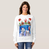 Sweatshirt Snowman (Voorkant volledig)