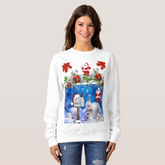 Sweatshirt Snowman (Voorkant volledig)