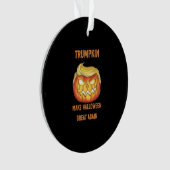Sweatshirt, Trumpkin, Halloween Classic Ornament (voorkant)