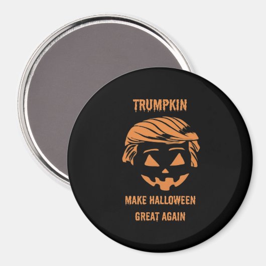 Sweatshirt, Trumpkin, Halloween Merch Classic Magneet (Voorkant / Achterkant)