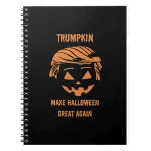 Sweatshirt, Trumpkin, Halloween Merch Classic Notitieboek