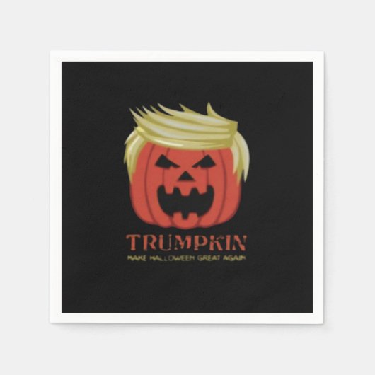 Sweatshirt, Trumpkin, Halloween Merch Servet (Voorkant)