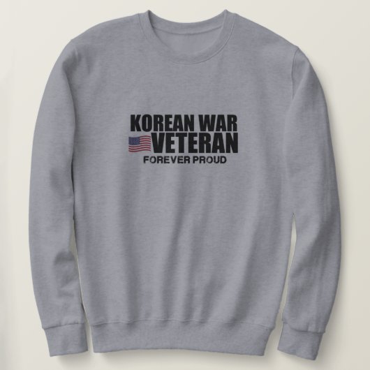Sweatshirt uit de Koreaanse oorlog (Design voorkant)