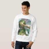 Sweatshirt, Unisex Trui (Voorkant volledig)