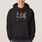 sweatshirt van de hoes "HAPPY 4th of JULY" (Voorkant)
