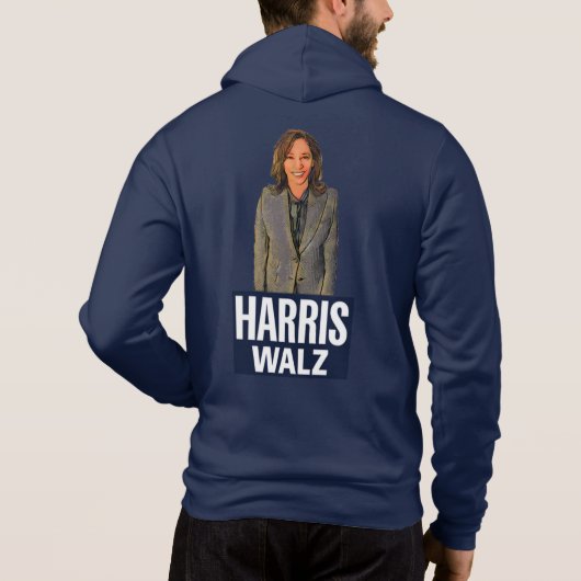 sweatshirt van Harris Walz (Achterkant)
