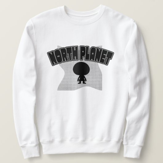 sweatshirt van North Planet (Design voorkant)