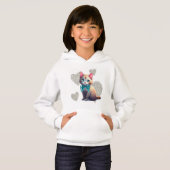 sweatshirt van Schattige kat (Voorkant volledig)