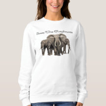 sweatshirt voor Afrikaanse olifanten