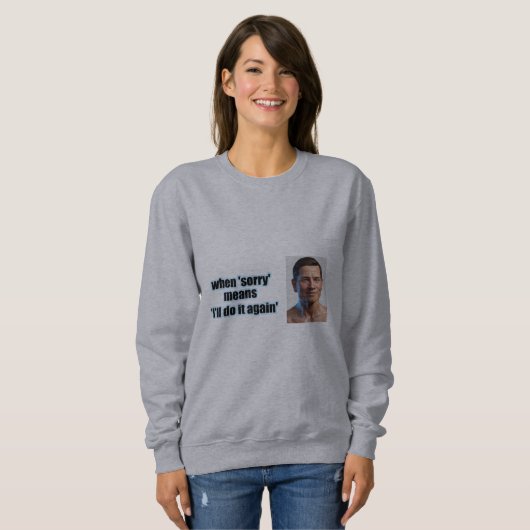 Sweatshirt voor dames (Voorkant volledig)