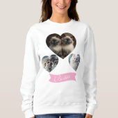 sweatshirt voor kattenliefhebbers (Voorkant)