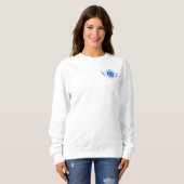 Sweatshirt voor vrouwen - Embrace Learning Institu (Voorkant volledig)