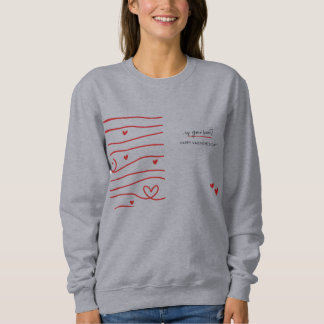 Sweatshirt Vrouwen cadeau voor Valentijnsdag
