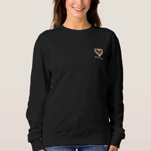 SWEATSHIRT VROUWEN KUNST EN DESIGN (Voorkant)