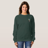 SWEATSHIRT VROUWEN RUIMTE BLOEM KUNST EN DESIGN (Voorkant volledig)