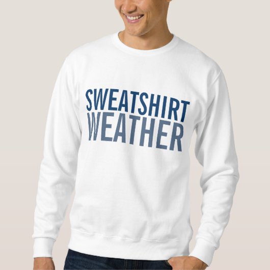 Sweatshirt Weer (Voorkant)