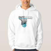 Sweatshirt - White - Dani Hoops Basketball (Voorkant)