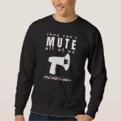 sweatshirt "ZE KUNNEN NIET..." (Voorkant)