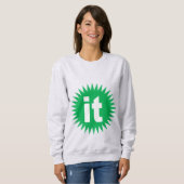 Sweatshirt Zwangerschap SOLEIL ITALIË (Voorkant volledig)