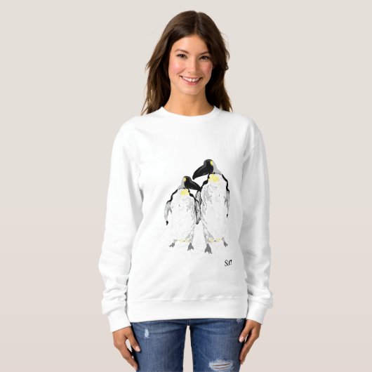 Sweatshirts : Een pinguïndag uit Trui (Voorkant volledig)