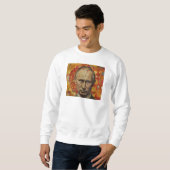 Sweatshirts Vladimir Poetin Abstracte kunst Trui (Voorkant volledig)