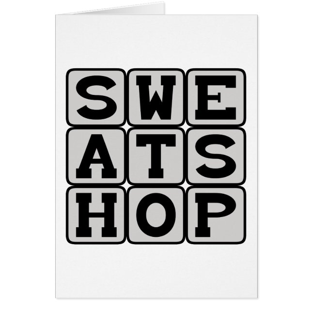 Sweatshop, slechte arbeidsomstandigheden (Voorkant)