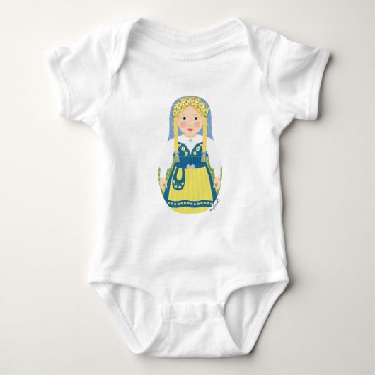 Swede Matryoshka Romper (Voorkant)