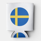 Sweden Flag Blikjeskoeler (Voorkant)